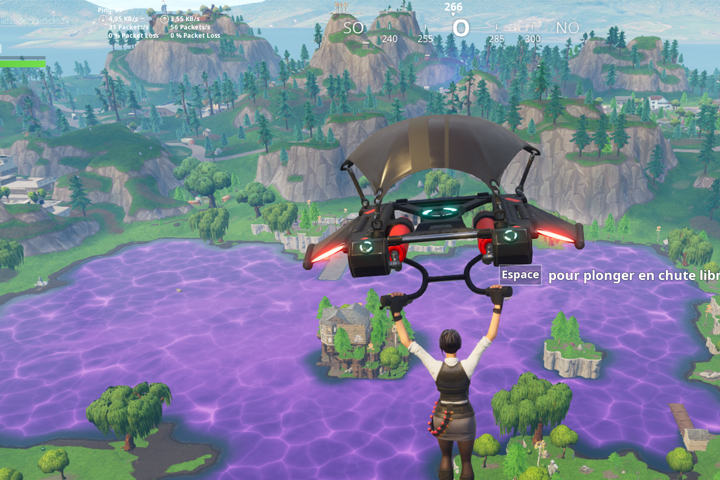 Fortnite : Le cube s'est détruit à Loot Lake et a remplacé l'eau